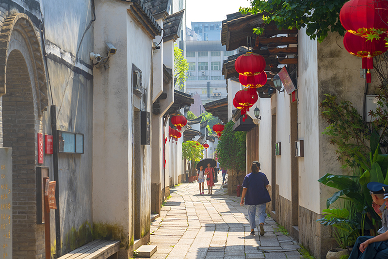 2019年6月28日，福州，三坊七巷風(fēng)光。